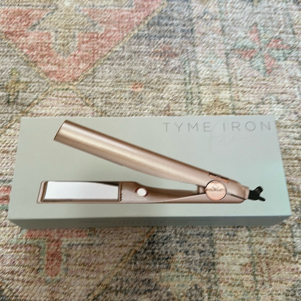TYME Iron Pro All-In-One Styling Tool- in rose gold *NWT